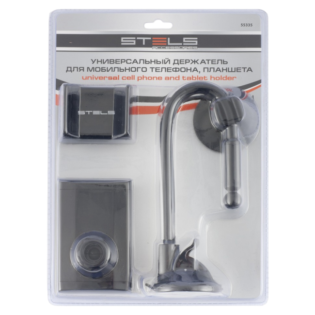 Универсальный держатель мобильного телефона, планшета Stels Универсальный держатель мобильного телефона, планшета Stels