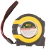 Рулетка прорезиненный корпус, двойной стопор "Техно"  5 м x 25 мм
