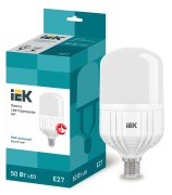 Лампа светодиодная LED 50Вт Е27 230В 4000К HP | LLE-HP-50-230-40-E27 | IEK Лампа светодиодная LED 50Вт Е27 230В 4000К HP | LLE-HP-50-230-40-E27 | IEK