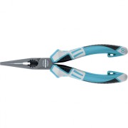 Длинногубцы прямые 170 мм, трехкомпонентные рукоятки Gross