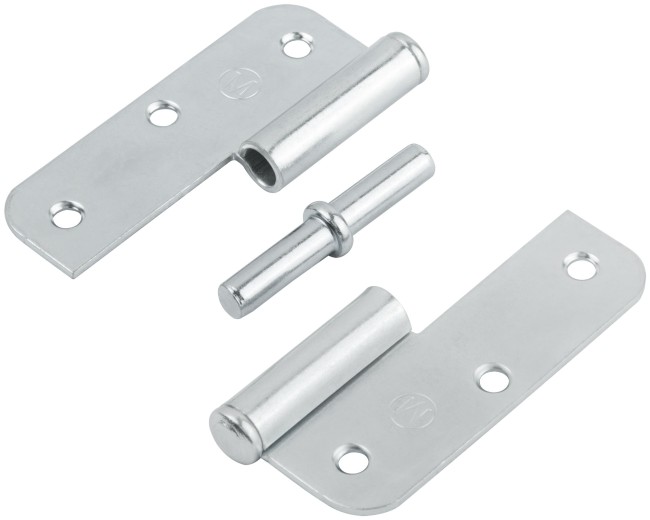 Петля накладная оцинкованная, тип "ПН", 85 мм, левая