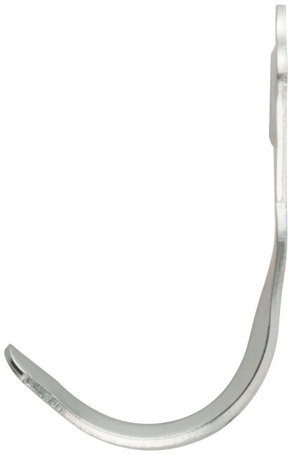 Крючок-вешалка малый, цинк