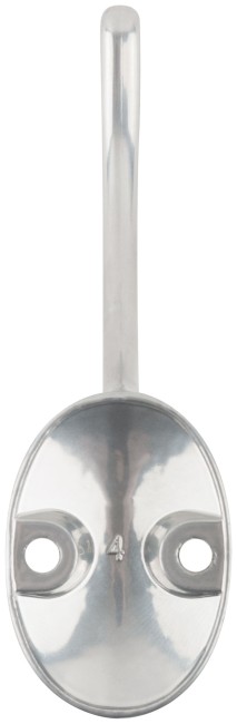 Крючок-вешалка двойной, хром