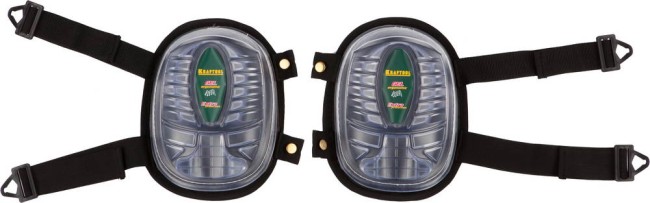 KRAFTOOL с гелевым наполнителем, защитные наколенники с пластиковой накладкой (11510)