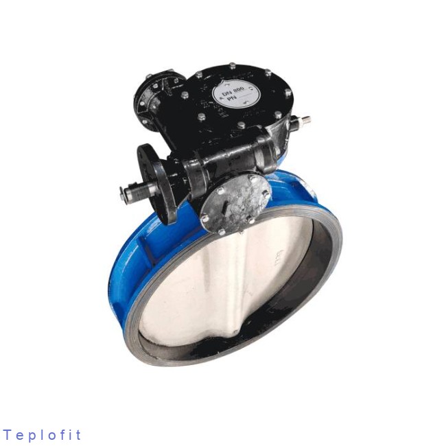 Затвор поворот чуг EPDM Ду450 Ру10/16 ред/пр д/нерж ЕВРО 2011RA Benarmo