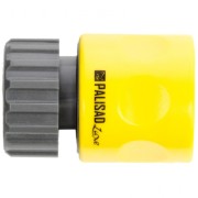 Соединитель пластмассовый, быстросъемный, внутренняя резьба 3/4, однокомпонентный Palisad Luxe Соединитель пластмассовый, быстросъемный, внутренняя резьба 3/4, однокомпонентный Palisad Luxe