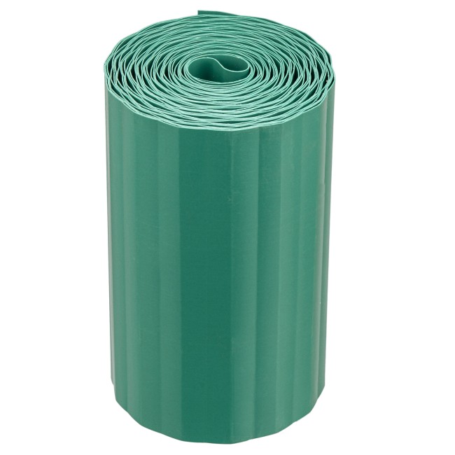 Бордюрная лента, 20 х 900 см, полипропиленовая, зеленая, Россия, Palisad Бордюрная лента, 20 х 900 см, полипропиленовая, зеленая, Россия, Palisad