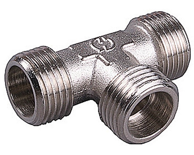 GENERAL FITTINGS наружная резьба 3/4″, никель, тройник (51051-3/4) GENERAL FITTINGS наружная резьба 3/4″, никель, тройник (51051-3/4)