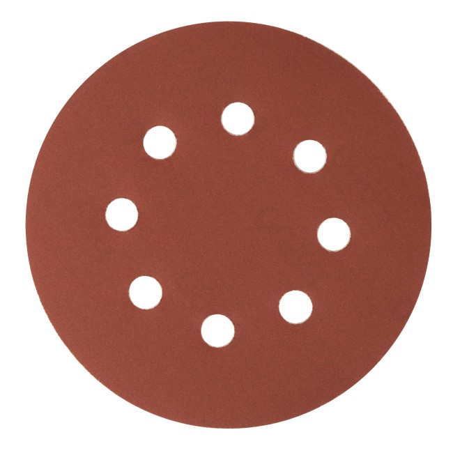 Круг абразивный на ворсовой подложке под "липучку", перфорированный, P 500, 125 мм, 5 шт Сибртех Круг абразивный на ворсовой подложке под "липучку", перфорированный, P 500, 125 мм, 5 шт Сибртех