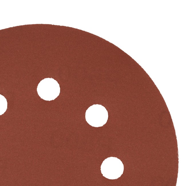 Круг абразивный на ворсовой подложке под "липучку", перфорированный, P 500, 125 мм, 5 шт Сибртех Круг абразивный на ворсовой подложке под "липучку", перфорированный, P 500, 125 мм, 5 шт Сибртех
