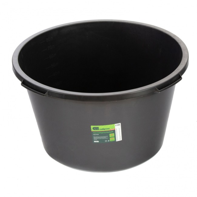 Таз круглый строительный, 85 л Россия Сибртех Таз круглый строительный, 85 л Россия Сибртех