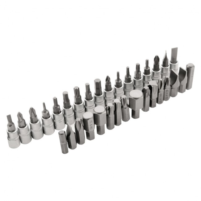 Набор инструментов 82 предмета, CrV, 1/2", 1/4" Сибртех