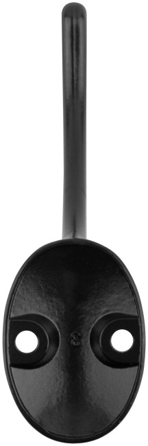 Крючок-вешалка двойной, черный