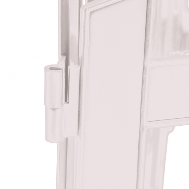 Забор декоративный "Марокко", 28 х 300 см, белый, Россия, Palisad