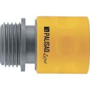 Соединитель пластмассовый, быстросъемный, внешняя резьба 3/4, однокомпонентный Palisad Luxe Соединитель пластмассовый, быстросъемный, внешняя резьба 3/4, однокомпонентный Palisad Luxe