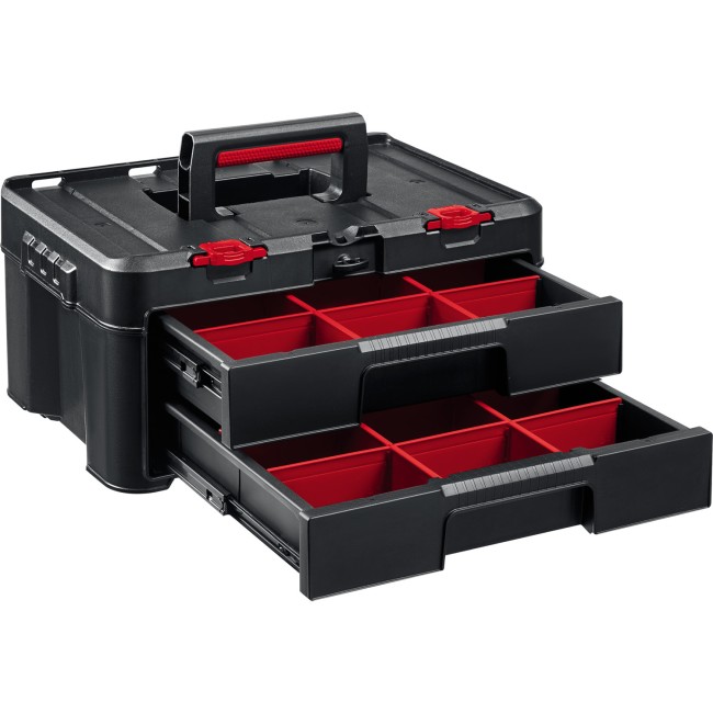 KETER STACKNROLL, 481 х 332 х 233 мм, (19″), пластиковый ящик с выдвижными полками (38407) KETER STACKNROLL, 481 х 332 х 233 мм, (19″), пластиковый ящик с выдвижными полками (38407)