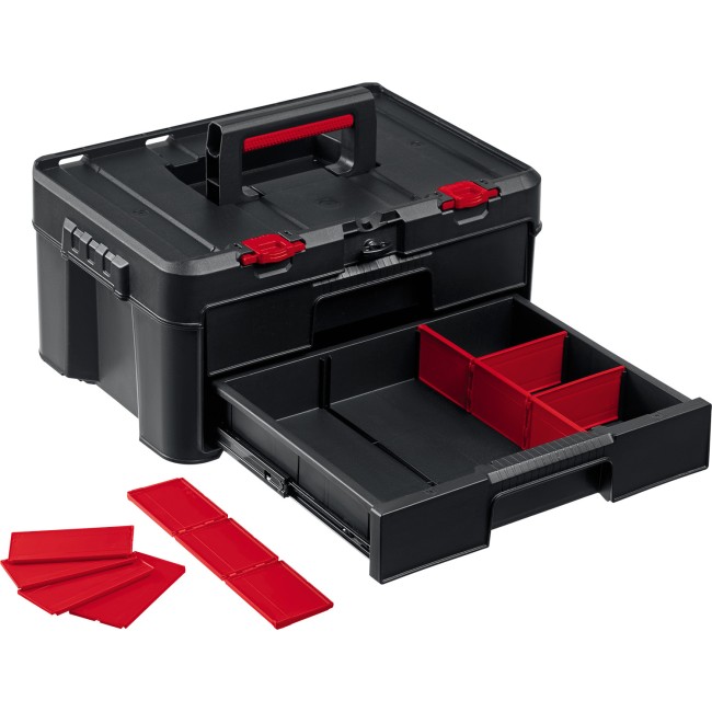 KETER STACKNROLL, 481 х 332 х 233 мм, (19″), пластиковый ящик с выдвижными полками (38407) KETER STACKNROLL, 481 х 332 х 233 мм, (19″), пластиковый ящик с выдвижными полками (38407)