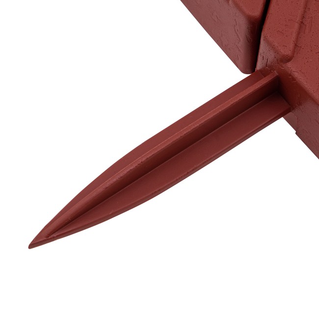 Бордюр "Кирпич", 13 х 300 см, терракот, Россия, Palisad