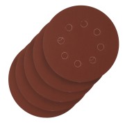 Круг абразивный на ворсовой подложке под "липучку", перфорированный, P 600, 125 мм, 5 шт Сибртех Круг абразивный на ворсовой подложке под "липучку", перфорированный, P 600, 125 мм, 5 шт Сибртех