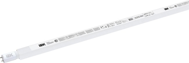 Лампа светодиодная LED 18Вт G13 230В ECO Т8 линейная | LLE-T8-18-230-65-G13 | IEK