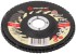 Круг лепестковый торцевой GreatFlex Plus (72 лепестка) 125 х 22,2 мм, P80