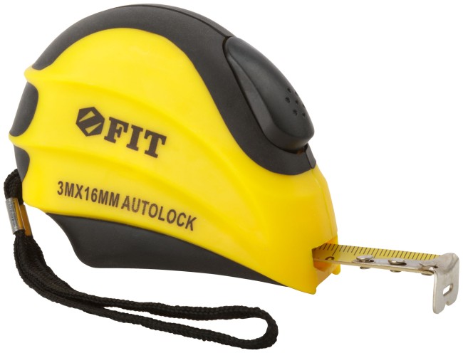 Рулетка с автостопом "Инфинити" 3 м x 16 мм Рулетка с автостопом "Инфинити" 3 м x 16 мм