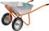 СИБИН СТ-22, 110 л, 200 кг, двухколесная, оцинкованная сталь, строительная тачка (39905) СИБИН СТ-22, 110 л, 200 кг, двухколесная, оцинкованная сталь, строительная тачка (39905)
