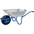 ЗУБР ПТ-250, 130 л, 250 кг, широкое пневматическое колесо, оцинкованная сталь, одноколесная, строительная тачка, Профессионал (39907) ЗУБР ПТ-250, 130 л, 250 кг, широкое пневматическое колесо, оцинкованная сталь, одноколесная, строительная тачка, Профессионал (39907)