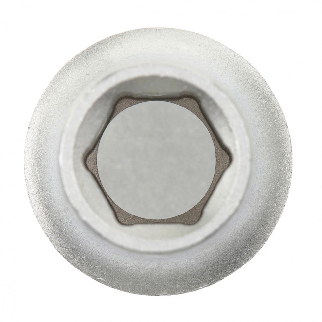 Головка торцевая, 11 мм, шестигранная, CrV, под квадрат 1/2, хромированная Matrix