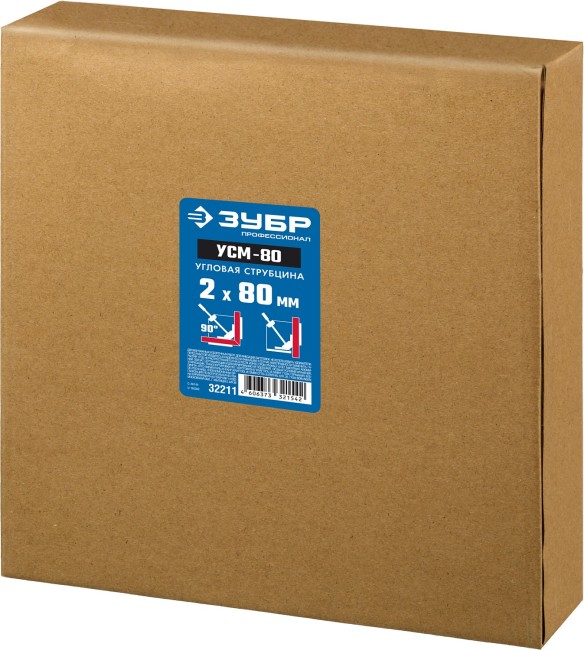 ЗУБР УСМ-80, 2 х 80 мм, угловая струбцина, Профессионал (32211)