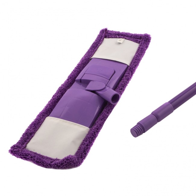 Швабра, 120 см, с пластиковой складной подошвой, насадка микрофибра, телескопическая рукоятка, Light Elfe Швабра, 120 см, с пластиковой складной подошвой, насадка микрофибра, телескопическая рукоятка, Light Elfe