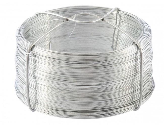 Проволока стальная, оцинкованная 0.5 мм, длина 200м Сибртех Проволока стальная, оцинкованная 0.5 мм, длина 200м Сибртех