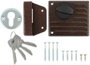 Замок накладной Зенит ЗН1-2, медь Замок накладной Зенит ЗН1-2, медь