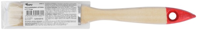 Кисть флейцевая "Оптима", натур. cветлая щетина, деревянная ручка 3/4" (19 мм) Кисть флейцевая "Оптима", натур. cветлая щетина, деревянная ручка 3/4" (19 мм)