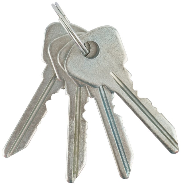 Замок накладной Зенит ЗН1-2, серебро