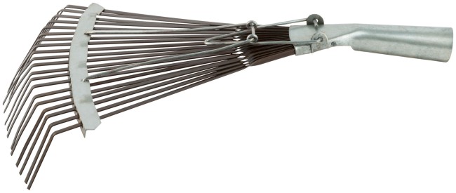 Грабли веерные регулируемые пластинчатые, 20 зубьев, 250-415 мм, без черенка Грабли веерные регулируемые пластинчатые, 20 зубьев, 250-415 мм, без черенка
