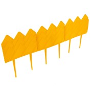 Бордюр "Кантри", 14 х 310 см, желтый, Россия, Palisad