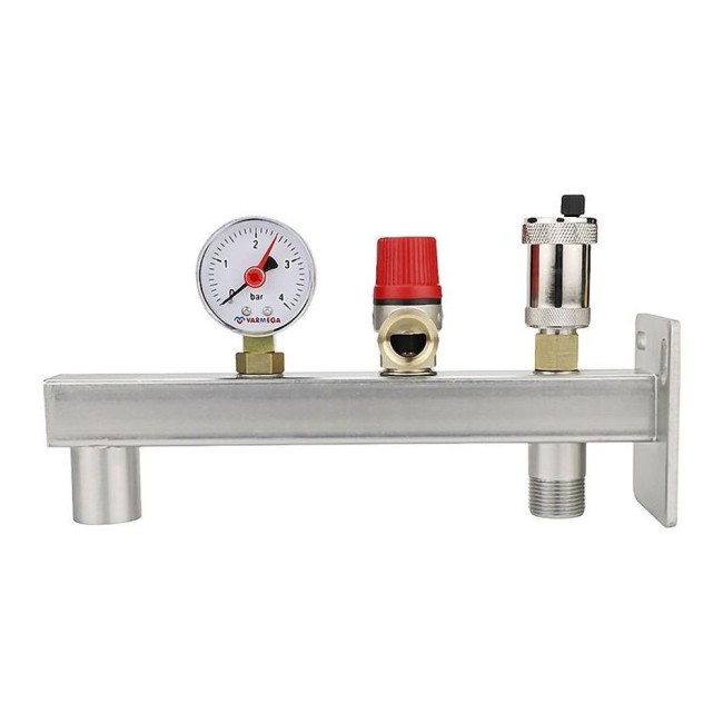 "Группа безопасности и подключения расширительного бака VARMEGA VM16401, 3/4"", сталь"