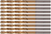 Сверла HSS по металлу, титановое покрытие 3,2 мм (10 шт.) Сверла HSS по металлу, титановое покрытие 3,2 мм (10 шт.)
