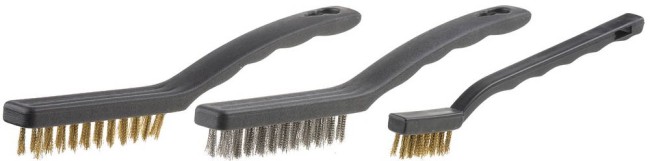 STAYER 3 ряда, пластмассовая рукоятка, стальная, щетка проволочная (3515-H3) STAYER 3 ряда, пластмассовая рукоятка, стальная, щетка проволочная (3515-H3)