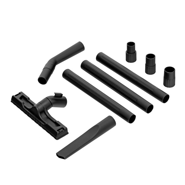 Пылесос строительный LVC20, 1400 Вт, бак 20 л, шланг 3 м, розетка с автосинхр. Denzel