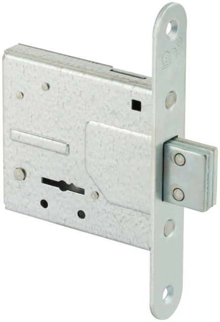 Замок врезной ЗВ8-4С, прямоугольный ригель