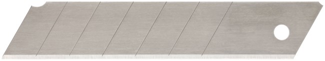 Лезвия для ножа технического 25 мм, 8 сегментов, сталь SK5 (10 шт.)