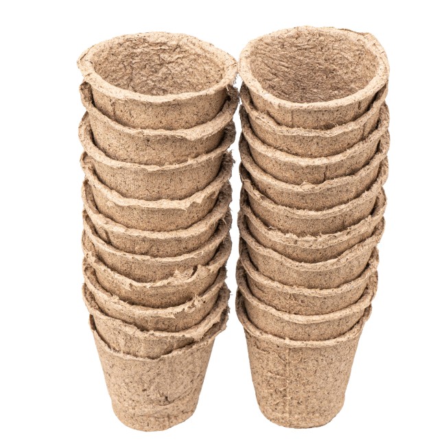 Горшочек для рассады, 60 х 60 мм, торфяной, 20 шт, Россия Горшочек для рассады, 60 х 60 мм, торфяной, 20 шт, Россия