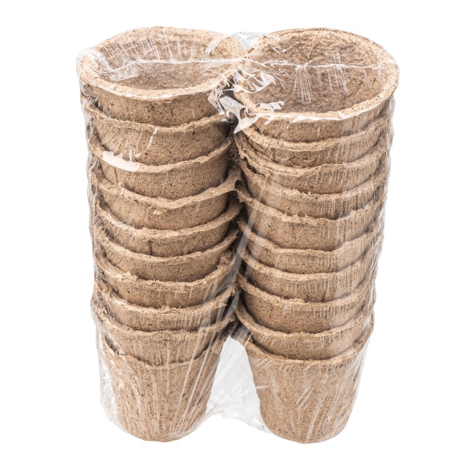 Горшочек для рассады, 60 х 60 мм, торфяной, 20 шт, Россия Горшочек для рассады, 60 х 60 мм, торфяной, 20 шт, Россия