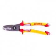 Кабелерез, диэлектрические рукоятки до 1000 В, трехкомпонентные рукоятки, 210 мм Gross Кабелерез, диэлектрические рукоятки до 1000 В, трехкомпонентные рукоятки, 210 мм Gross