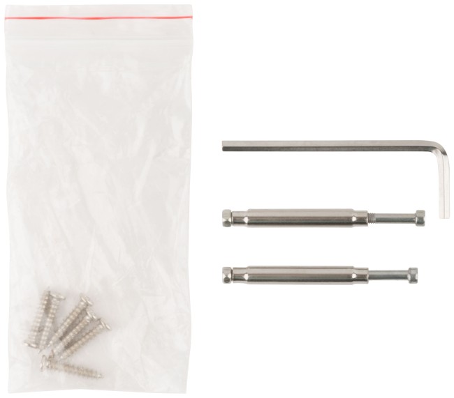 Накладка дверная круглая с заверткой, золото/хром Накладка дверная круглая с заверткой, золото/хром