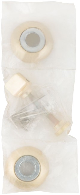 Накладка дверная круглая с заверткой, золото/хром Накладка дверная круглая с заверткой, золото/хром