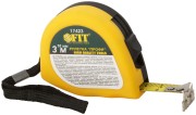 Рулетка Профи, калибр.лента, нейлон.покр., магн.крючок, эласт.корпус черн-желт., двойн.стопор 3 м х 16 мм Рулетка Профи, калибр.лента, нейлон.покр., магн.крючок, эласт.корпус черн-желт., двойн.стопор 3 м х 16 мм