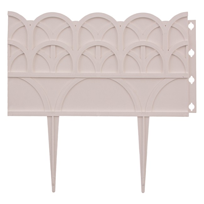 Бордюр "Прованс", 14 х 310 см, белый, Россия, Palisad Бордюр "Прованс", 14 х 310 см, белый, Россия, Palisad